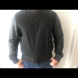 Louis Vuitton Leather Mix Jacket